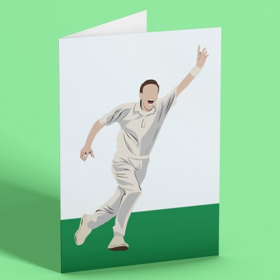 Allan Donald Stylised Greetings Card