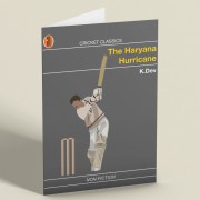 The Haryana Hurricane Greetings Card