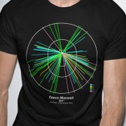 Glenn Maxwell Mumbai 2023 Wagon Wheel T-Shirt