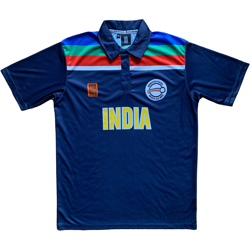 India 1992 World Cup Retro Cricket Shirt BodylineTShirts India 1992 World Cup Retro Cricket Shirt BodylineTShirts