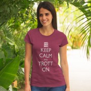 Keep Calm and Trott On T-Shirt