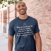 W.G. Grace "Bat First" Quote T-Shirt