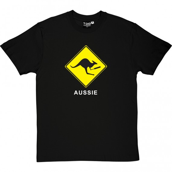 Aussie Cricket Kangaroo T-Shirt