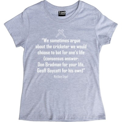 The Cricketer We Would Choose To Bat For One's Life...