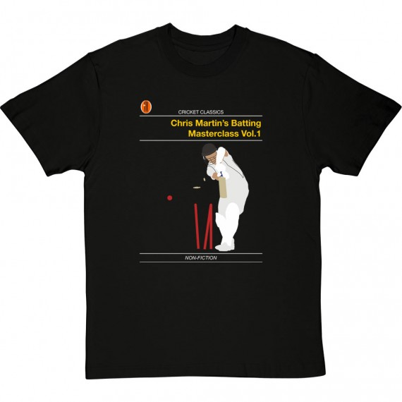 Chris Martin's Batting Masterclass Volume 1 T-Shirt