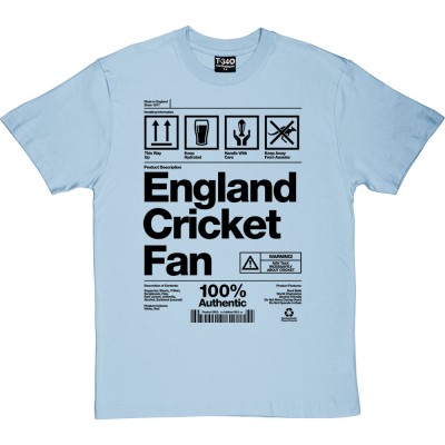 England Cricket Fan Packaging