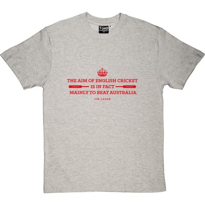 Jim Laker Aim of English Cricket
