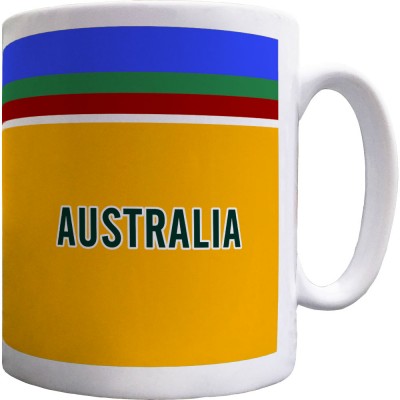 Australia 1992 World Cup Retro Kit Ceramic Mug
