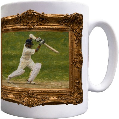 Cover Drive Oil Painting Ceramic Mug