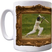 Cover Drive Oil Painting Ceramic Mug