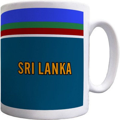 Sri Lanka 1992 World Cup Retro Kit Ceramic Mug