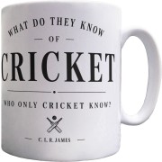What Do They Know Of Cricket, Who Only Cricket Know? Ceramic Mug